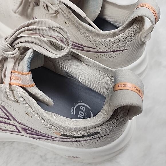 Asics Athletic Shoes in Gray and Purple - Picture 7 of 12